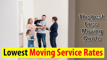 Moving Service Rates | Get 7 FREE Moving Quotes & Save Up To 35%