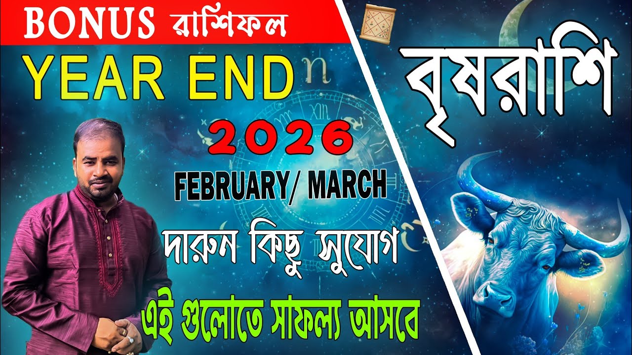 বৃষরাশি Year End কেমন যাবে ? Vrishabh Rashi February - March Rashifal @AstroPronay