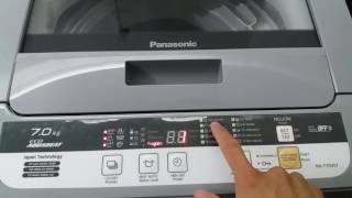 Cách sử dụng máy giặt Panasonic đơn giản, an toàn, hiệu quả