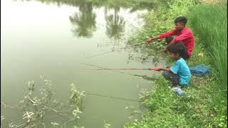 Hook Fishing ~ Traditional Hook Fishing 🎣 Village Daily Life (Part-435)