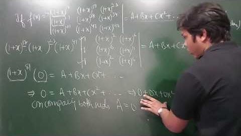 143. Determinants - Examples Based on Properties of Determinants (Type III ) - Example #5
