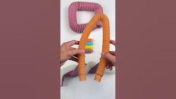 Creating Pink Crunchy mini Style POPs-ASMR #diy #satisfyingvideos #relaxing #creative #oddasmr #fun