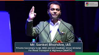 Mr. Sanket Bhondve, IAS, Principal Secretary to Mr. Nitin Gadkari addresses students at Lexicon MILE