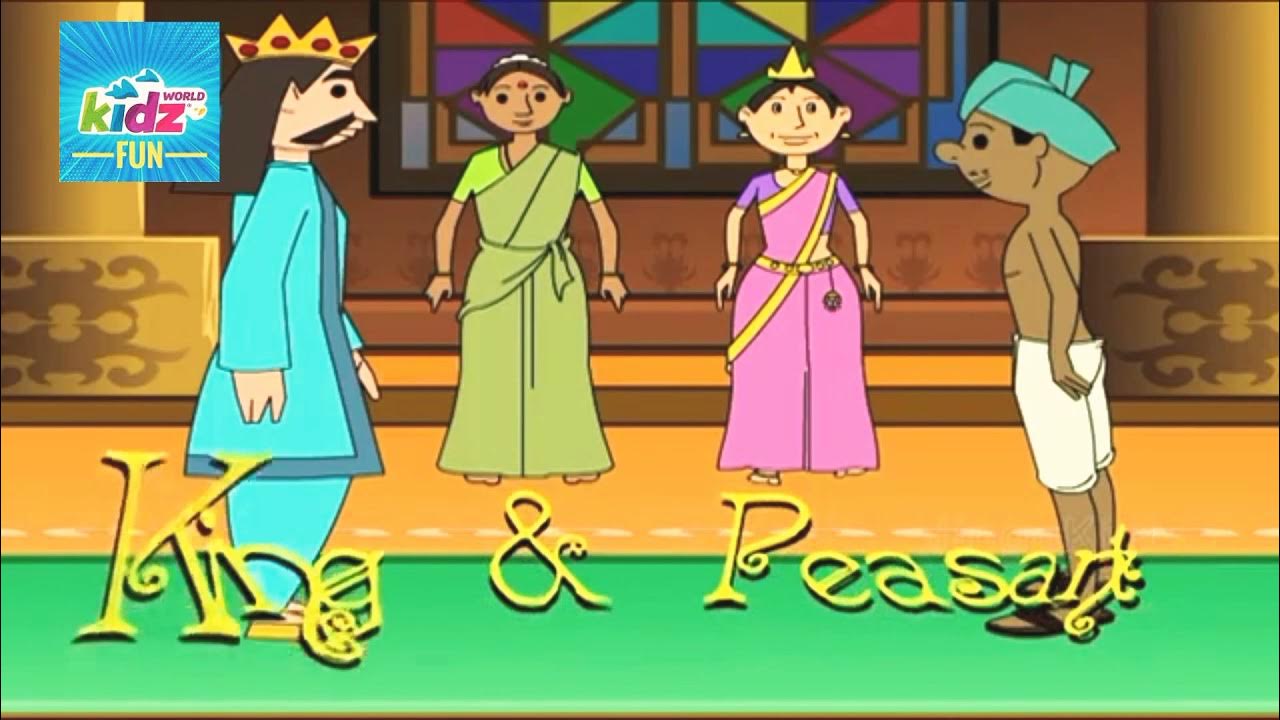 King & Peasant Animated Story for Kids in Tamil Kids Learning Videos in Tamil YouTube