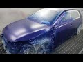 Basecoat Blue VW Golf R