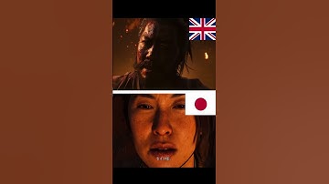 Ghost of Yotei - Japanese Lip Sync is Perfect - English vs Japanese Dub 🤯 #ghostofyotei