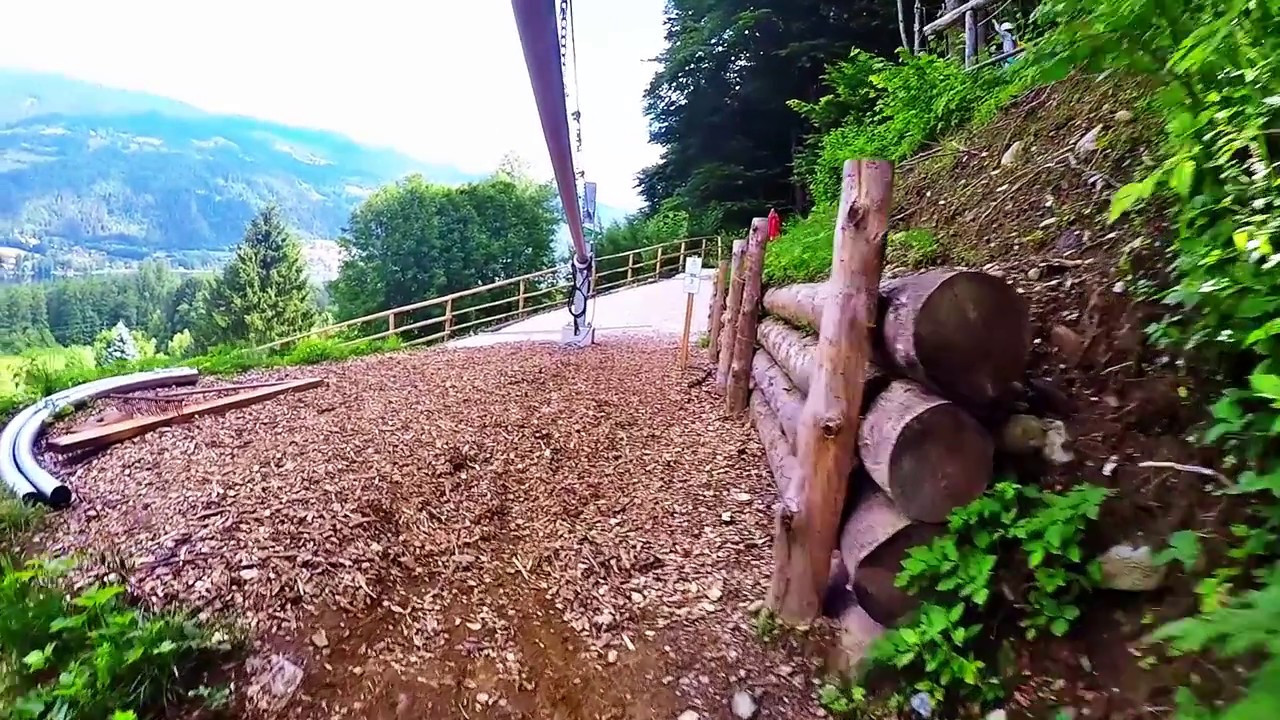 [Onride] Fly-line | Waldachterbahn | Kärnten | Ossiacher See | Österreich