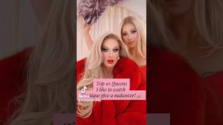 Top 10 RPDR Queens I like to watch @PlastiqueTiara give a makeover