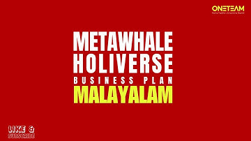 METAWHALE/HOLIVERSE | മലയാളം | TACTICS AND STRATEGY | ONETEAM