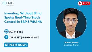 Inventory Without Blind Spots: Real-Time Stock Control in SAP S/4HANA
