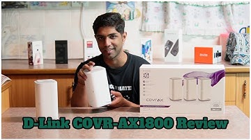 This Mesh Wifi kit Blows my mind | DLink COVR-AX1800