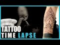 Mandala forearm linework tattoo  time lapse 2020