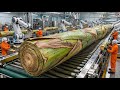 Inside the Largest High-Tech Banana Stem Factory You've Never Seen Before (Full Process)