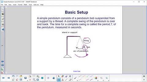 Lab PSS Simple Pendulum Lab Simple Pendulum Procedure
