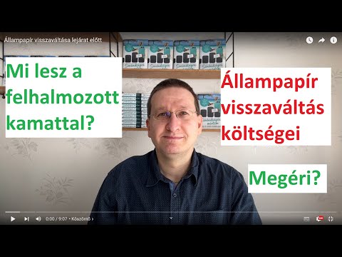 Videó: A visszaváltható elsőbbségi részvényeken?