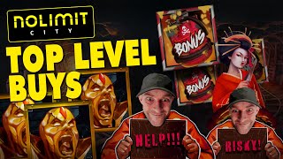 TOP LEVEL BONUS BUYS on NOLIMIT CITY