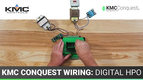 KMC Conquest Wiring: HPO-6700 Series Digital Override Boards