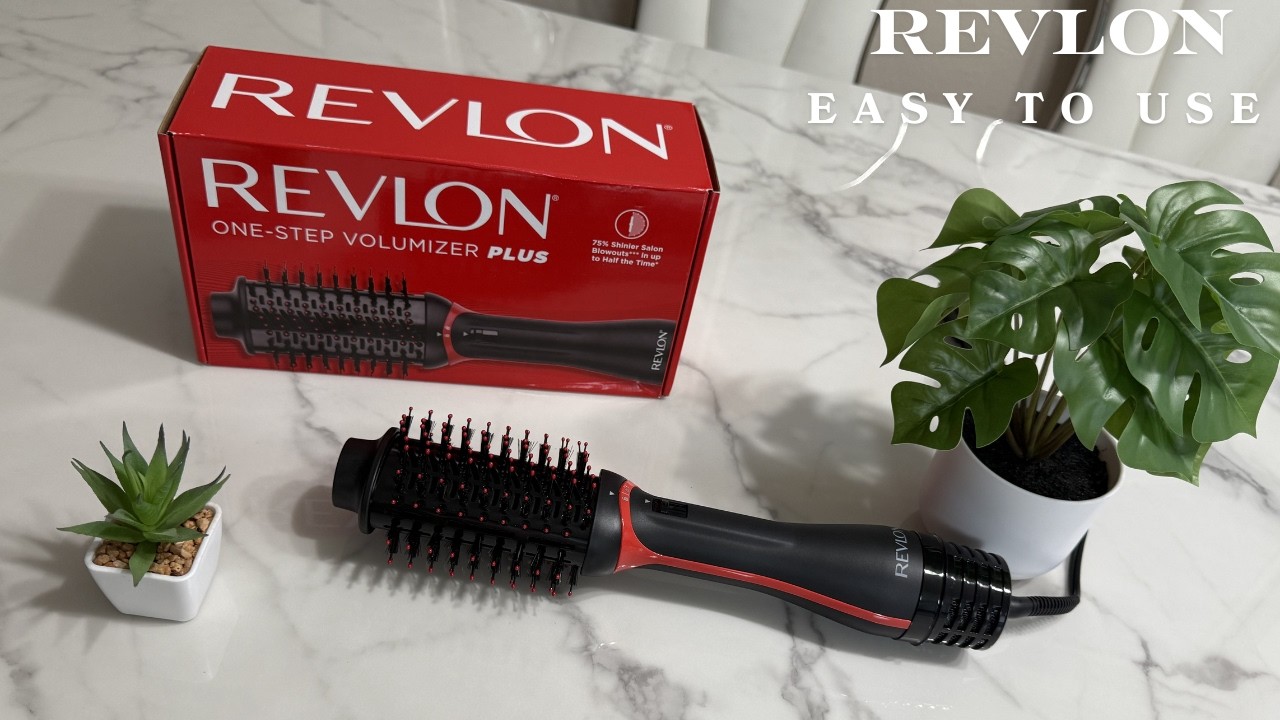 Revlon one step volumizer plus unboxing - YouTube