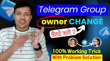 How to Transfer Telegram Group Ownership to Another Account : Step-by-Step Guide
