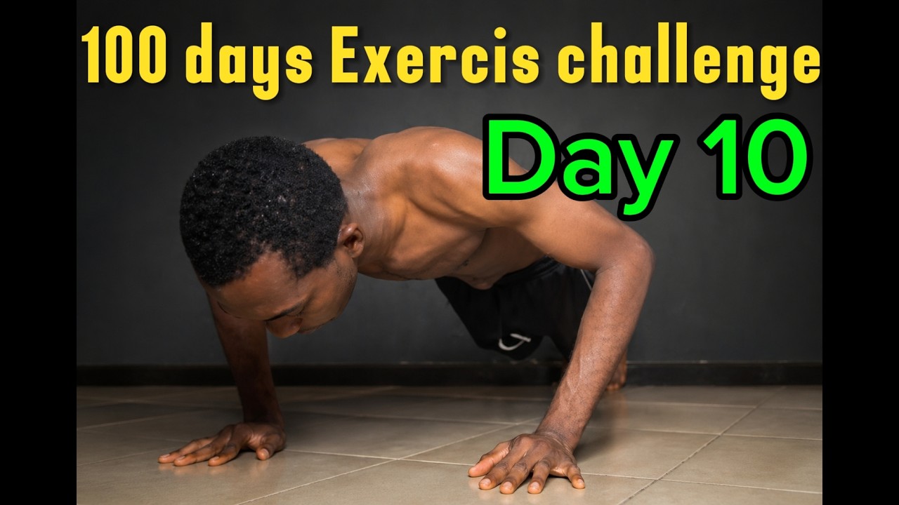 Day 10 of 100 Days Push Up Challenge 💪 - YouTube