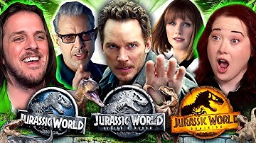 We BINGED the **JURASSIC WORLD** Movies