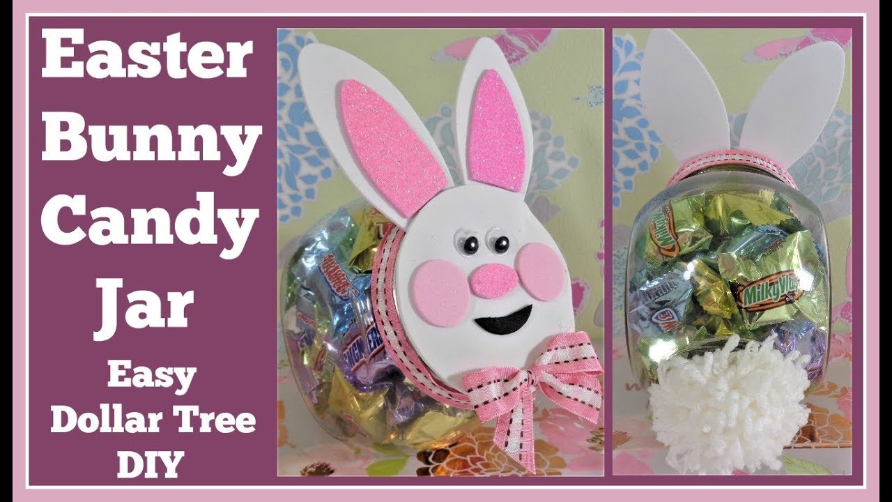 Pretty DIY Easter Candy Jars – Sustain My Craft Habit