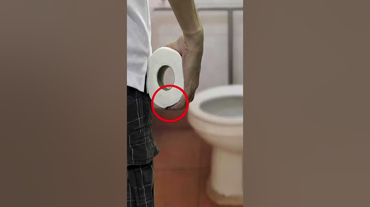 Do not use toilet paper