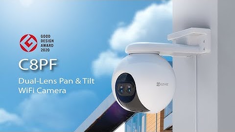EZVIZ C8PF Dual Lens Pan/Tilt Camera | 360° Security Like Never Before