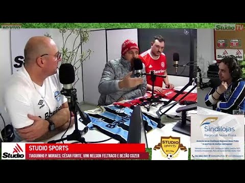 Studio Sports falando de VEC e dupla Gre-Nal
