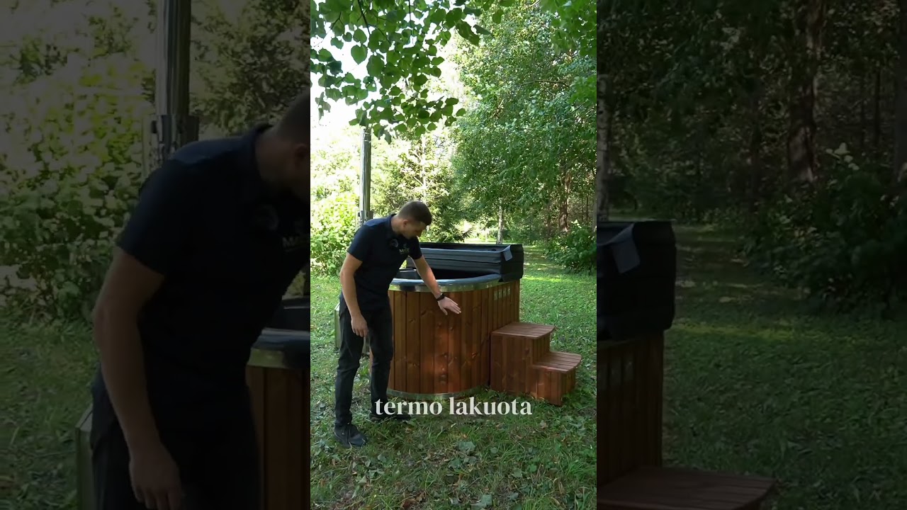 Mande Wood OFURO kubilas dviems