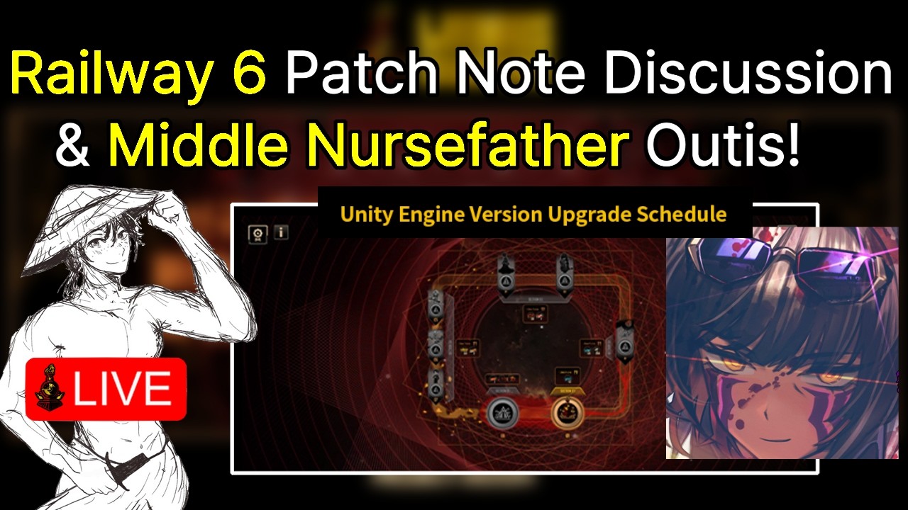 RAILWAY 6, NEW UNITY UPGRADES & MIDDLE OUTIS!! PATCH NOTE DISCUSSION ...