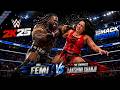 🔴 WWE 2K25 LIVE | Extreme Rules Match Tonight- Oba femi vs Lakshmi Shahji 36