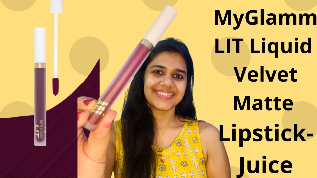 NEW* My Glamm LIT velvet matte liquid lipstick, DrSmileup