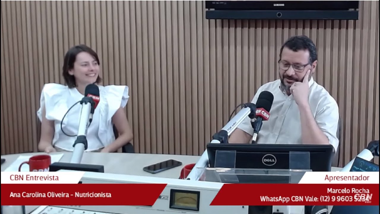 CBN Na Rede – Ana Carolina Oliveira (Nutricionista) - YouTube