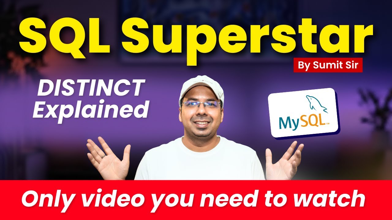DISTINCT in SQL - The Complete Guide - YouTube