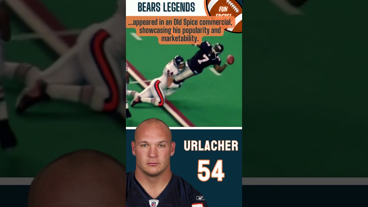 Brian Urlacher || TOP 100 Chicago BEARS Legends