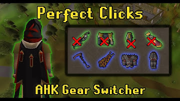 The Best AHK Gear Switching Script OSRS