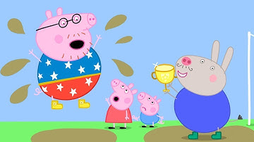 🏅 Peppa Pig Wants A New World Puddle Jumping Record!
