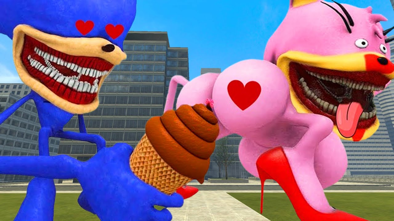 NEW UPGRADE SHIN SONIC TAPES LOVE STORY! THE SONIC TAPES ANIMATION GOT TORTURE In Garry's Mod