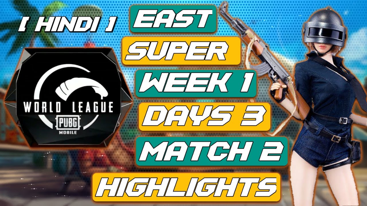 [Hindi] W1D3 YOODO GANK BACK TO BACK Chicken Dinner | PUBG MOBILE World League Season Zero 2020