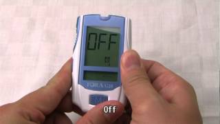 FORA G20 Glucose Test Tutorial Video - English Version screenshot 1