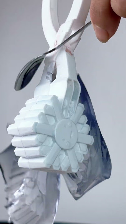 How to make jelly Snowflake from FRUITs  #jellyhelo