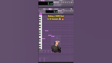 He Made An INSANE HARD Beat in 33 Seconds!? 🤯  #musicproduction #producer #flstudio