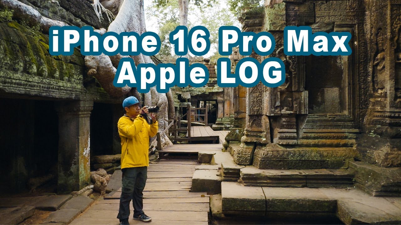 iPhone 16 Pro Max - Apple LOG | Cinematic Video | Cambodia Destinations