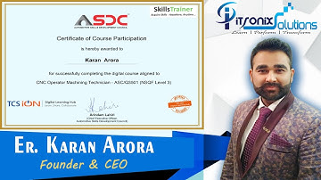 CNC Operator Machining Technician Free Course with Certificate - CNC Programming Online Course