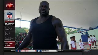 Shaquille O'neal Goes to Cuba
