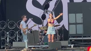 Samia, Somewhere Only We Know, Keane cover, live concert, Austin city limits festival, Texas 2022.