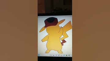 draw Pikachu using python code #pythonprogramming #phython #python