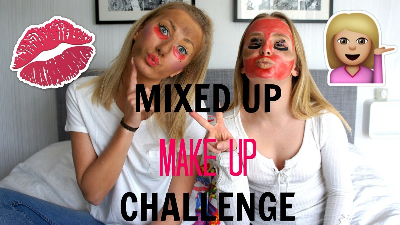 ☆MIXED UP MAKEUP CHALLENGE ☆ YouTube