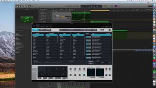3 Minimoog-like patches in Alchemy, Monark and Retro Synth in Logic